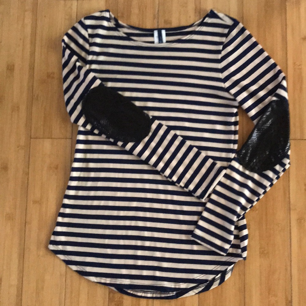 SHOP WTD stripped elbow patch - Picture 2 of 8